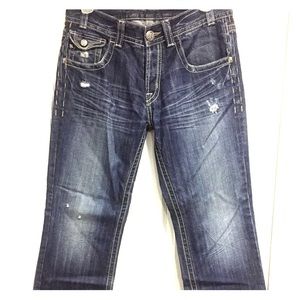 MEK Denim Jeans with button fly